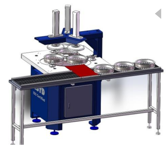 Lapping Machine Loading & Unloading table